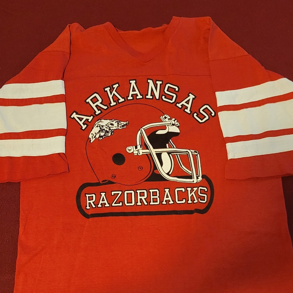 Arkansas Razorbacks Kids Red Shirt